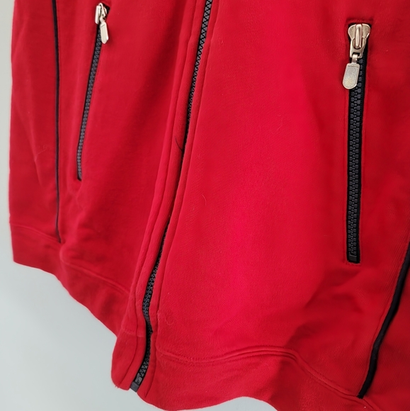 Thyme Maternity Women's Short Sleeve Hoodie Sweater Size M - Picture 7 of 13